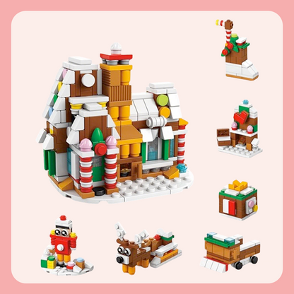 STEM Christmas Festival Building Blocks Toy Set Combination