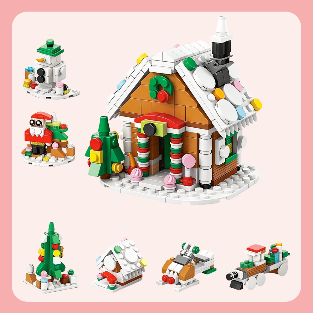STEM Christmas Festival Building Blocks Toy Set Combination