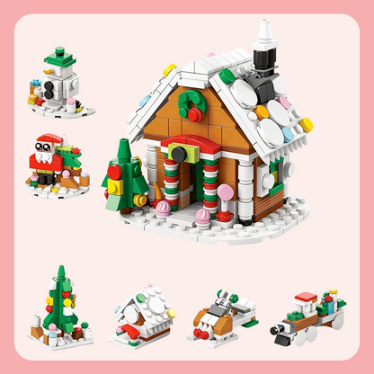 STEM Christmas Festival Building Blocks Toy Set Combination