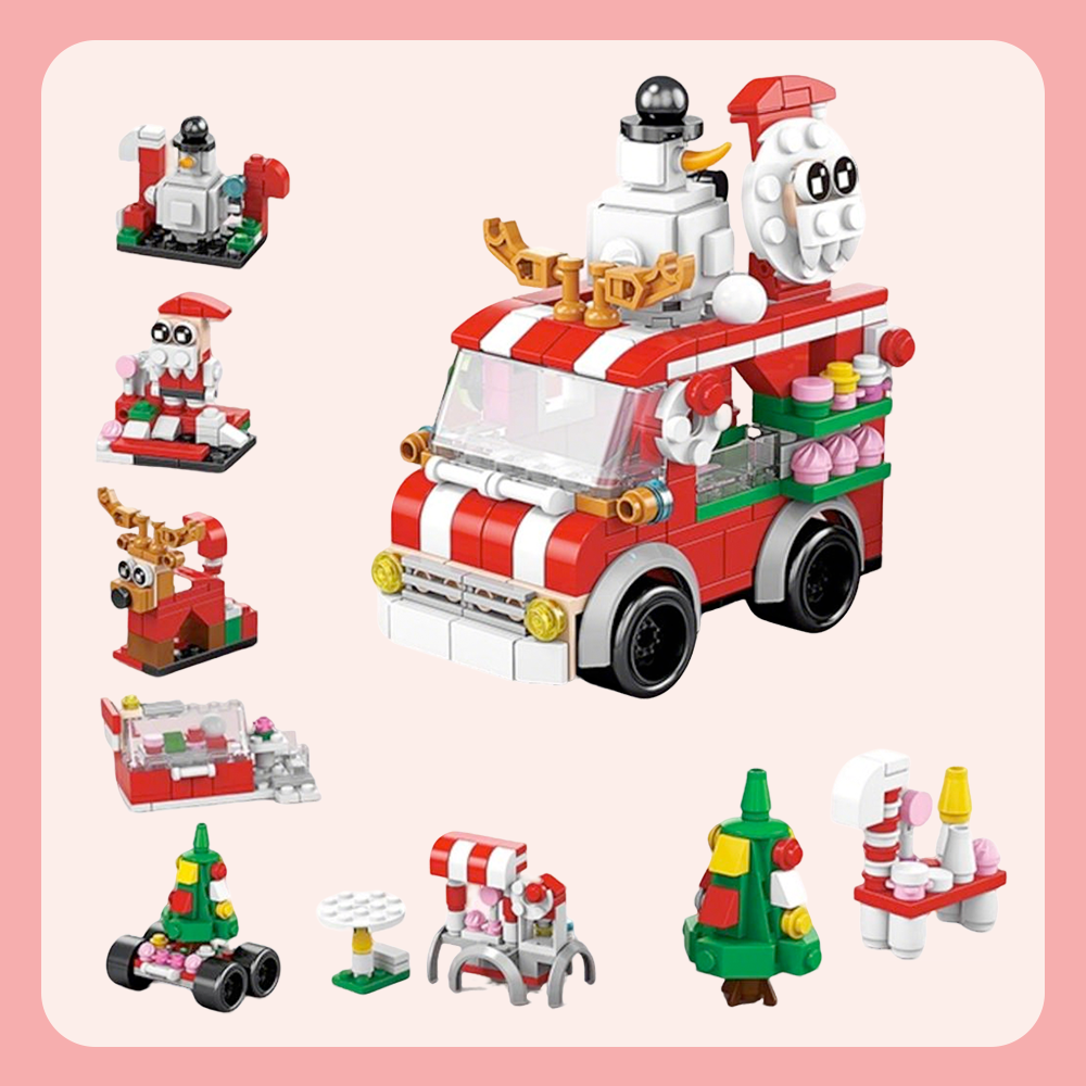 STEM Christmas Festival Building Blocks Toy Set Combination