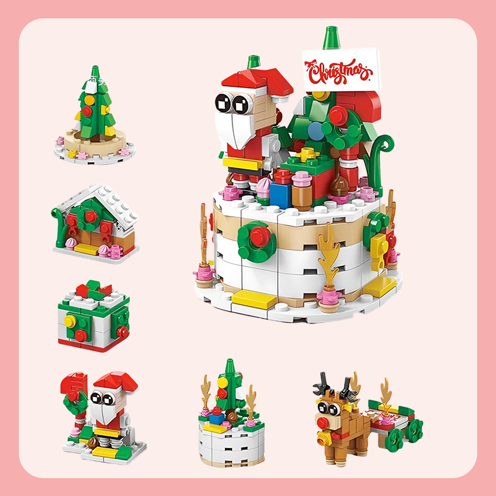 STEM Christmas Festival Building Blocks Toy Set Combination