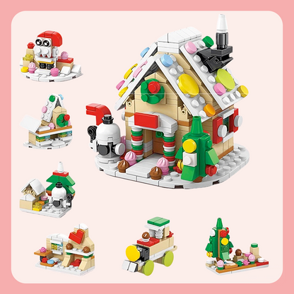 STEM Christmas Festival Building Blocks Toy Set Combination