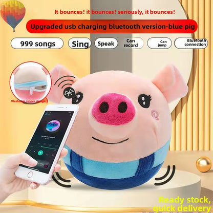 Hot-Selling Bouncy Ball Jumping Pig Toy
