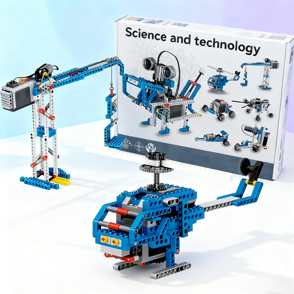 STEAM Programmable and Controllable Building Block Toy