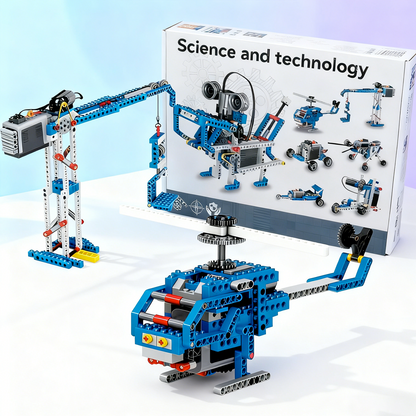STEAM Programmable and Controllable Building Block Toy