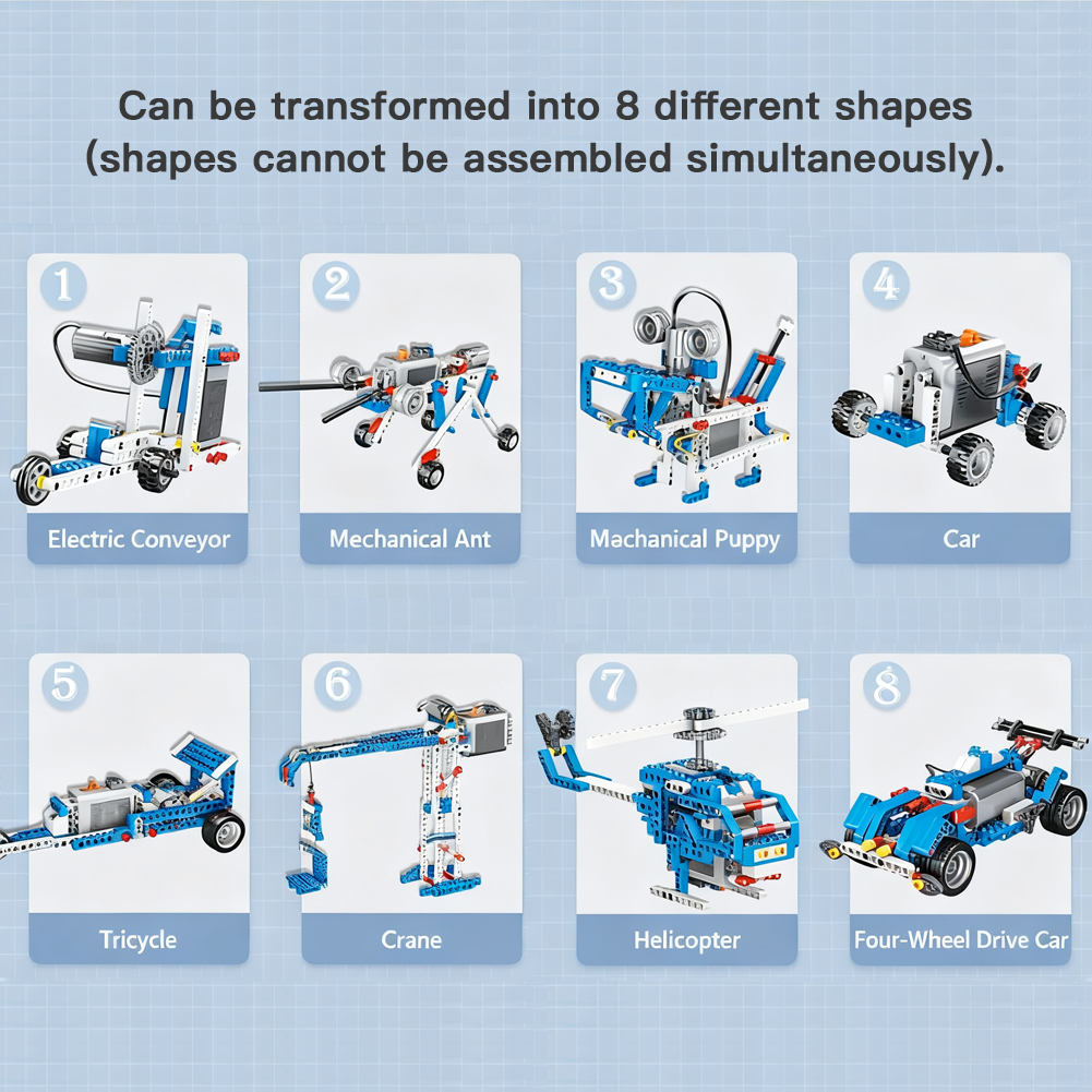 STEAM Programmable and Controllable Building Block Toy