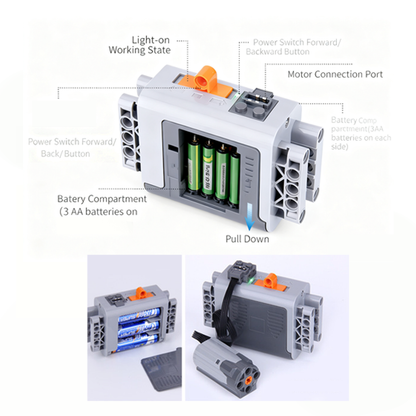 STEAM Programmable and Controllable Building Block Toy