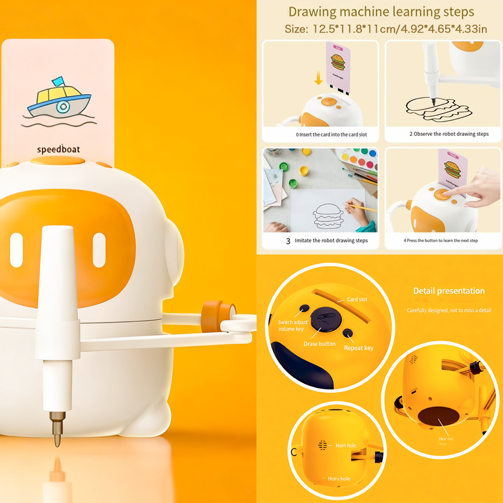 Kid’s Educational Drawing Robot Toys