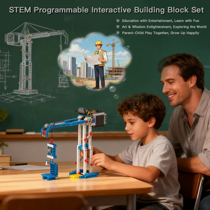 STEAM Programmable and Controllable Building Block Toy